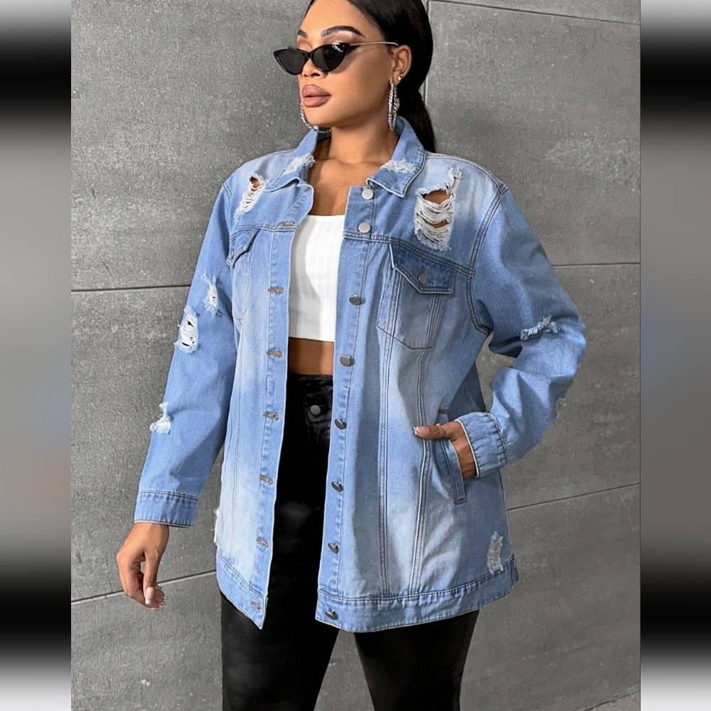 Shein jean jacket